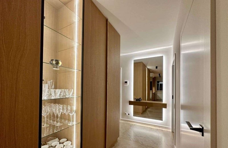 Alquiler de un elegante apartamento amueblado de 3 habitaciones, 60 m², Varsovia, Polonia